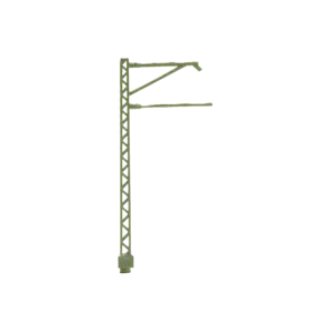 Einzelträger "Stabulu", H0-Oberleitung