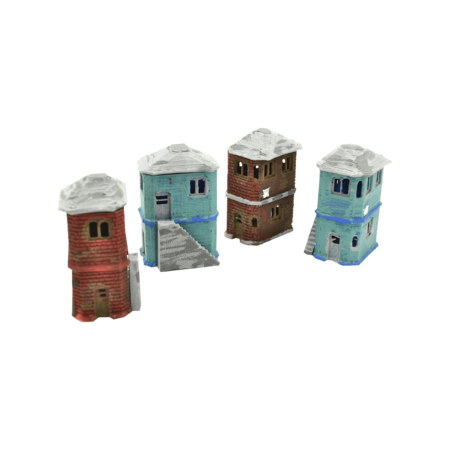 Stellwerk- und Schrankenwärter Häuschen