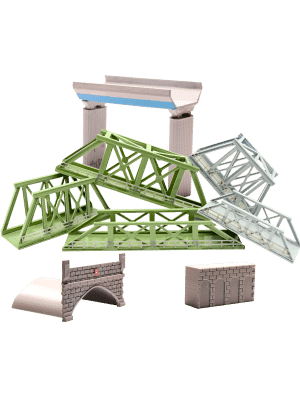 Spur N Brücken und Viadukte