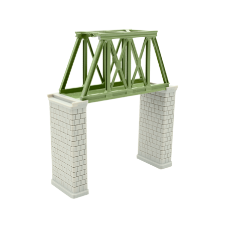 Brückenpfeiler mit Mauerwerk und Widerlager