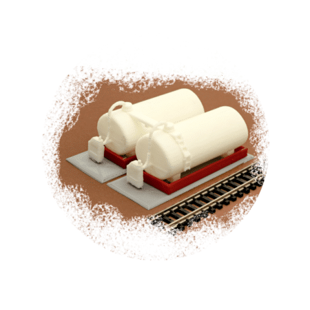 Tankstelle für Dieselloks Bausatz