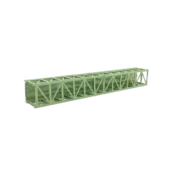 Stahl Kasten Unterzugbrücke eingleisig
