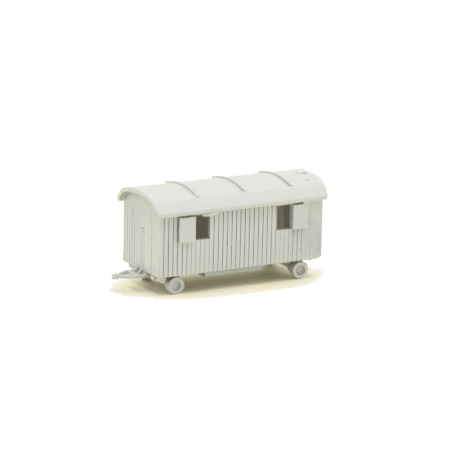 Bauwagen Anhänger grau