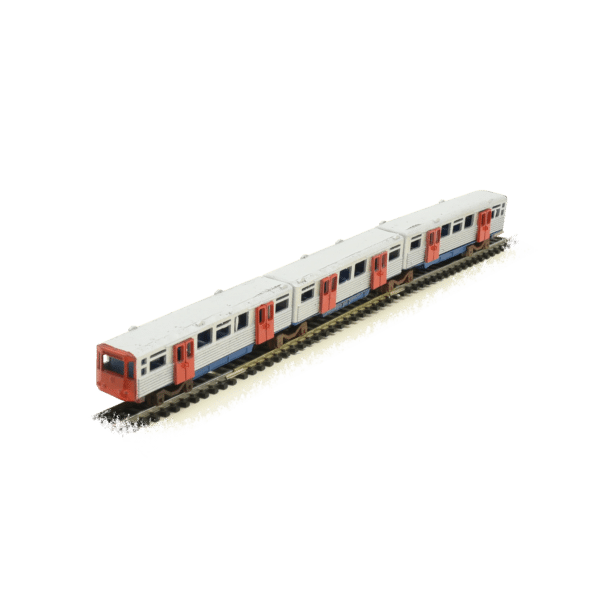 Ubahn DT3 Modell kompletter Zug lackiert