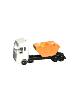 LKW Hakenwagen mit Container orange