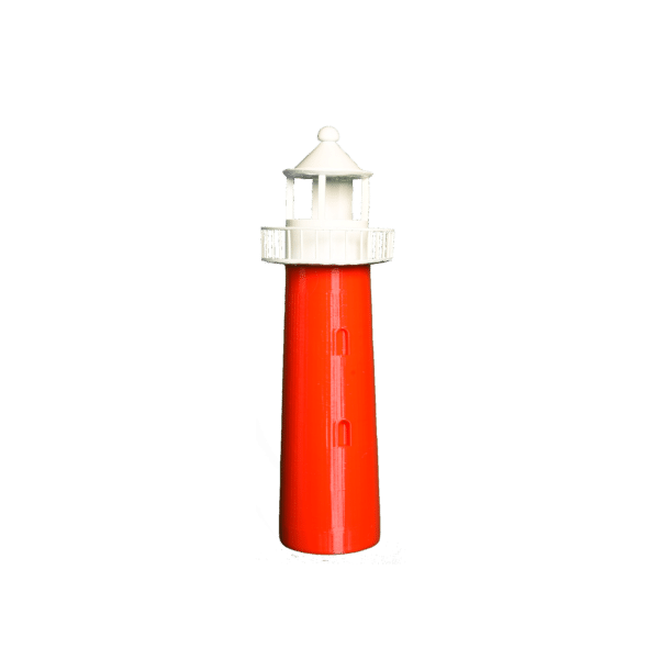 Spur-N-Leuchtturm-weiss-rot