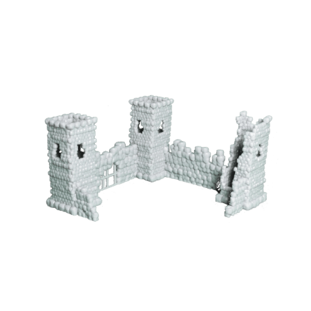 Spur N Burgruine zerfallen