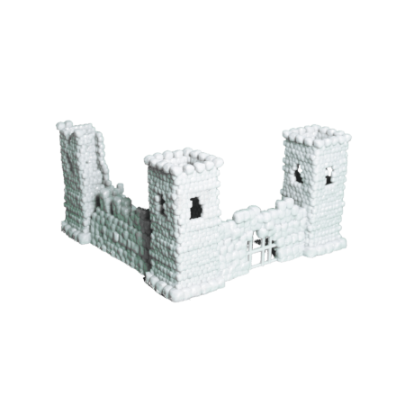 Spur N Burgruine zerfallen