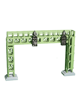 Signalbrücke Spur TT 2-Gleisig mit Ausfahrtsignal