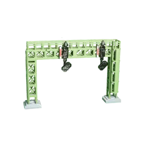 Signalbrücke Spur TT 2-Gleisig mit Ausfahrt- und Vorsignal