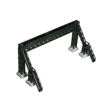 Spur N Fußgänger Querung dreigleisig