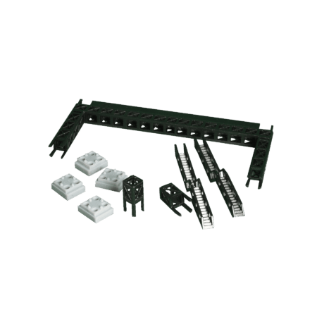 Spur N Fußgänger Querung dreigleisig