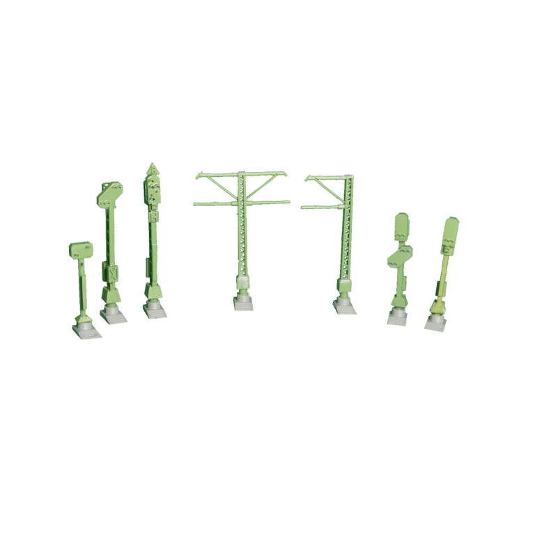Standfuss für Spur N + TT Signale und N Oberleitungen 5er Pack