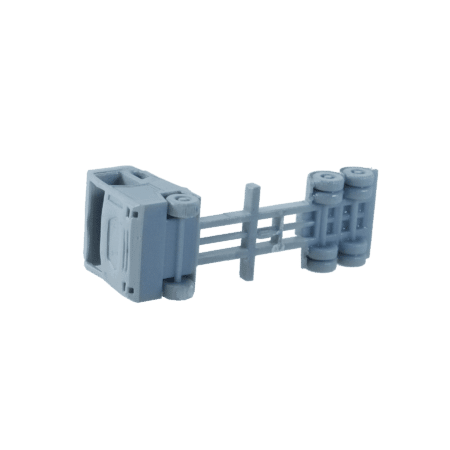 LKW Motorwagen Linksverkehr solo 3 Achsen Manchmal liegt der Teufel im Detail: So gibt es hier die passende Maschine für Linksverkehr - das Steuer defindet sich auf der rechten Seite. Ansonsten unterscheidet sich dieses Modell nicht vom ursprünglichen Modell