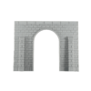 Spur H0 Tunnelportal Backstein eingleisig hoch