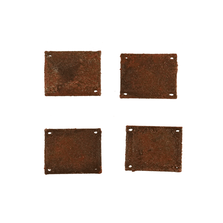 Spur N Stahlplatten Baustraße 4er Pack