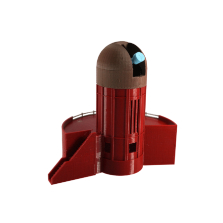 Spur N Sternwarte rot Bausatz