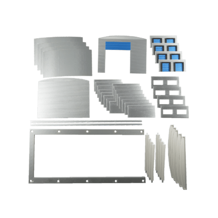 Spur N Werkhalle Wellblech Bahn befahrbar lang Bausatz