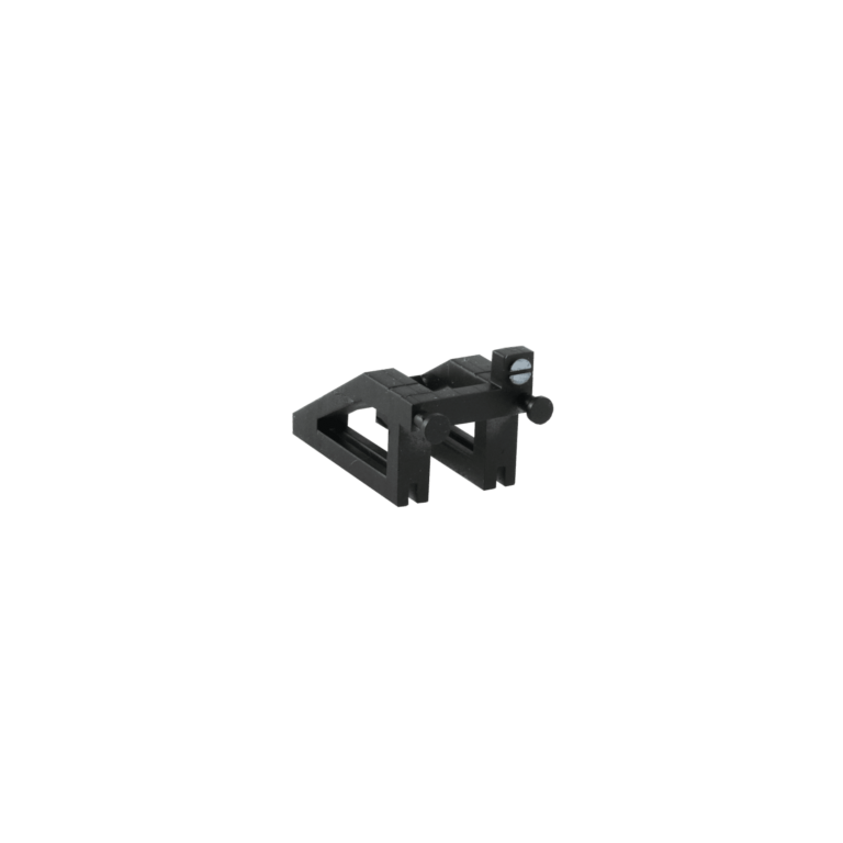 Spur TT Prellbock mit Formsperrsignal schwarz