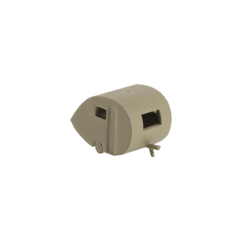 Spur TT Camping Ei Anhänger DDR beige geschlossen