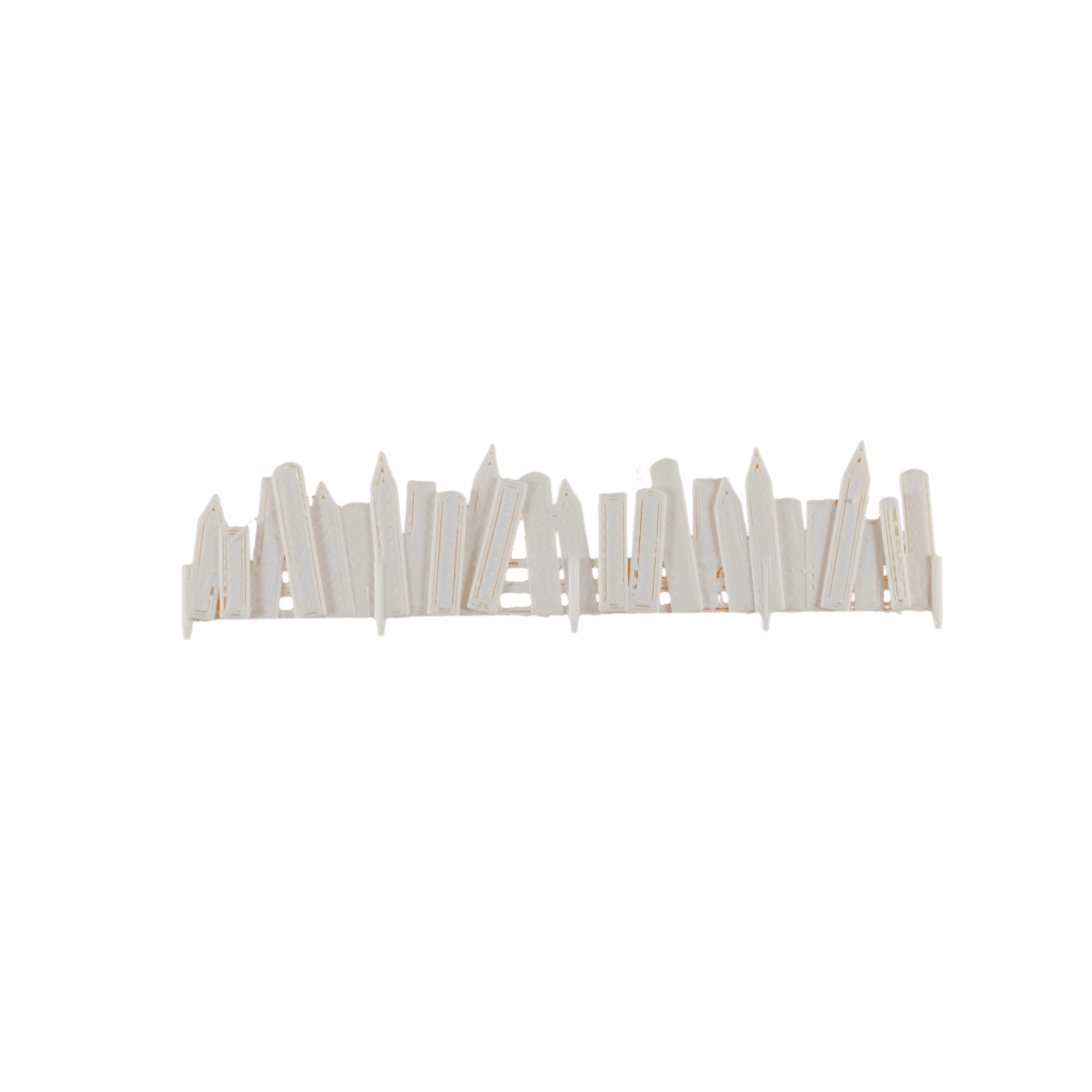 Spur N alter Lattenzaun hoch beige
