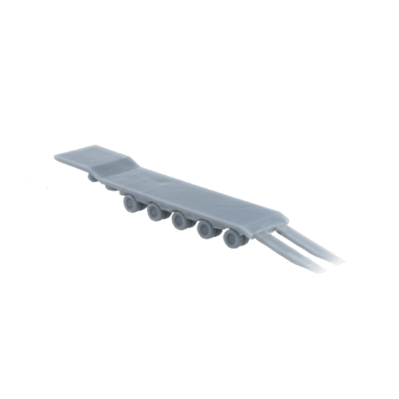 Spur N LKW mit Semitieflader Rampen unten