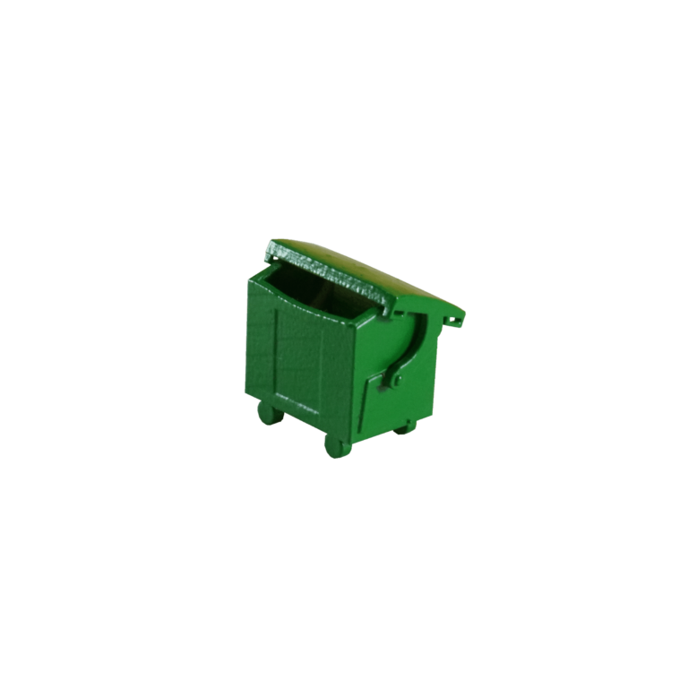 Spur TT Müllcontainer grün