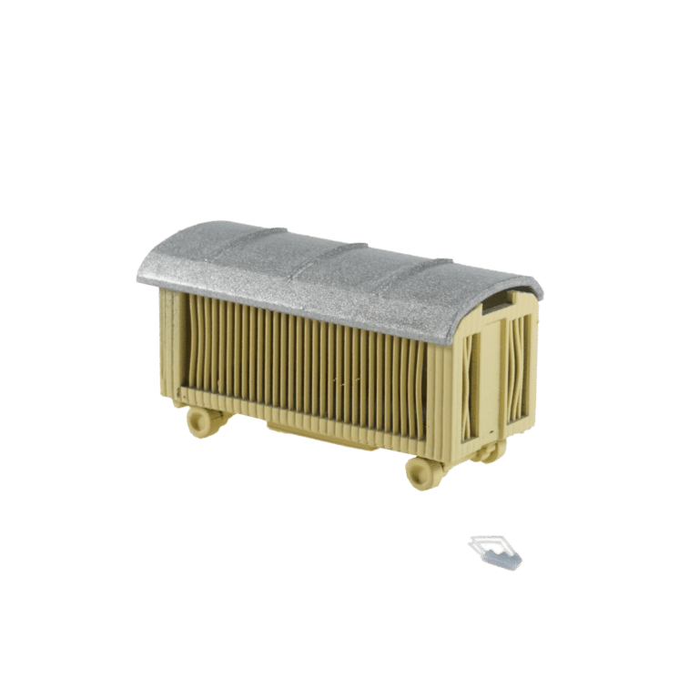 Spur N Zirkus Gehege Wagen lang beige