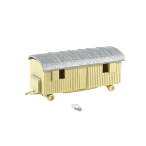 Spur N Zirkus wohnwagen lang beige