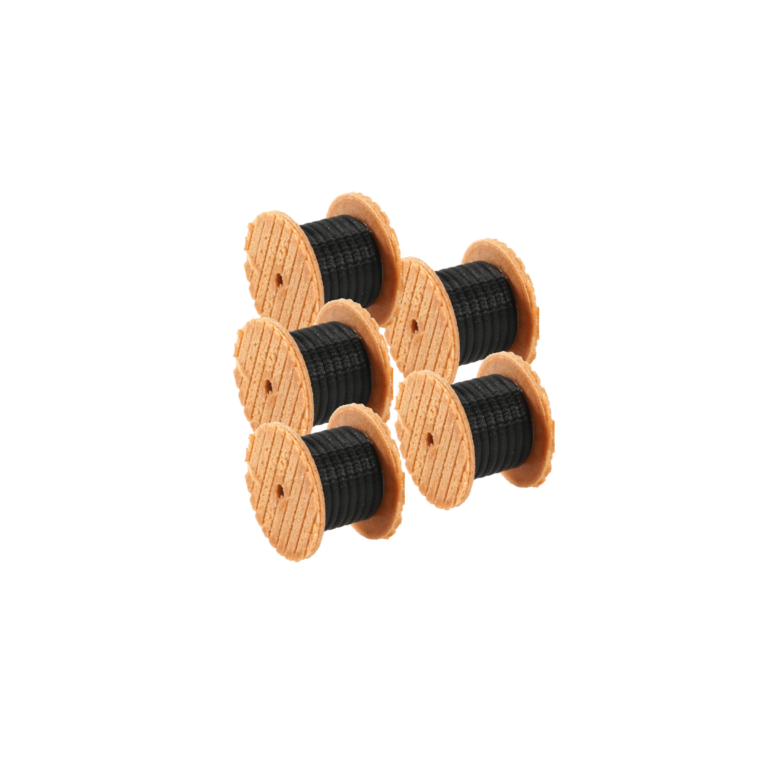Spur TT Kabelrolle 5er Set schwarz
