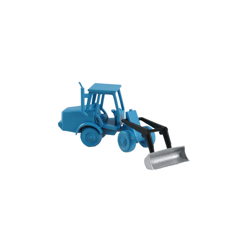 Spur TT Radlader Knicklenker blau