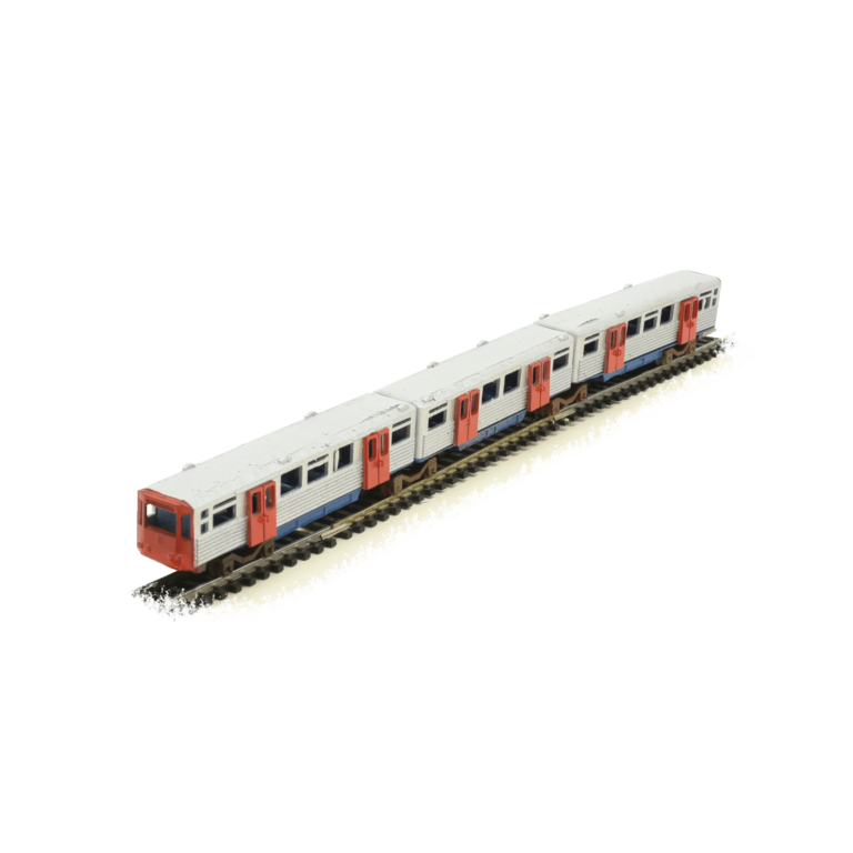 Spur N Ubahn DT3 Modell Zug lackiert