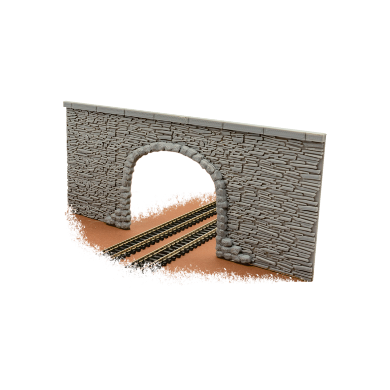 Spur N Tunnelportal Schiefer zweigleisig hoch
