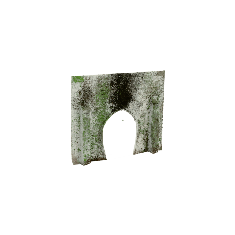 Tunnelportal Backstein eingleisig und tieff