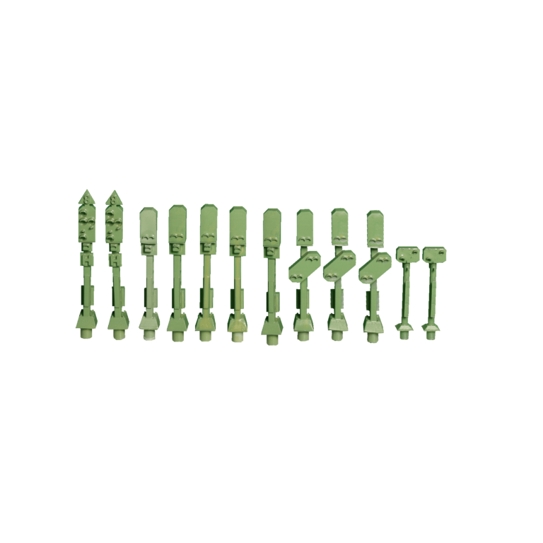 Spur N Lichtsignale Set RAL6011