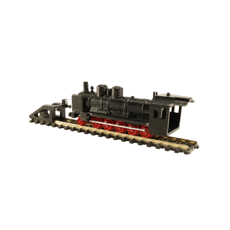 Spur N Dampflok Dummy Set mit Gleis