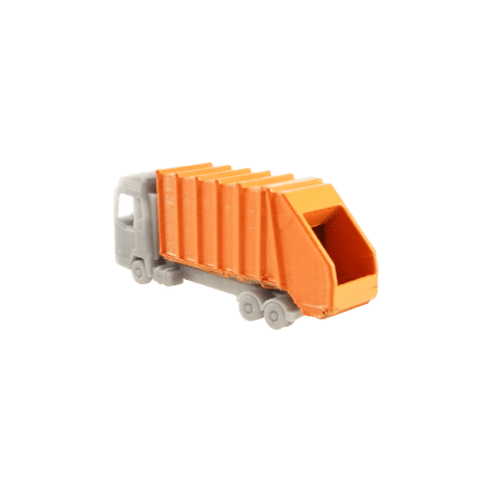 Spur N Presswagen Sperrmüll orange