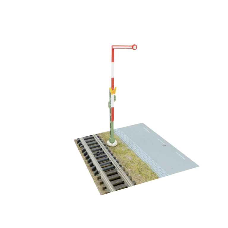 Spur TT Hauptsignal mit Wartezeichen Ra 11