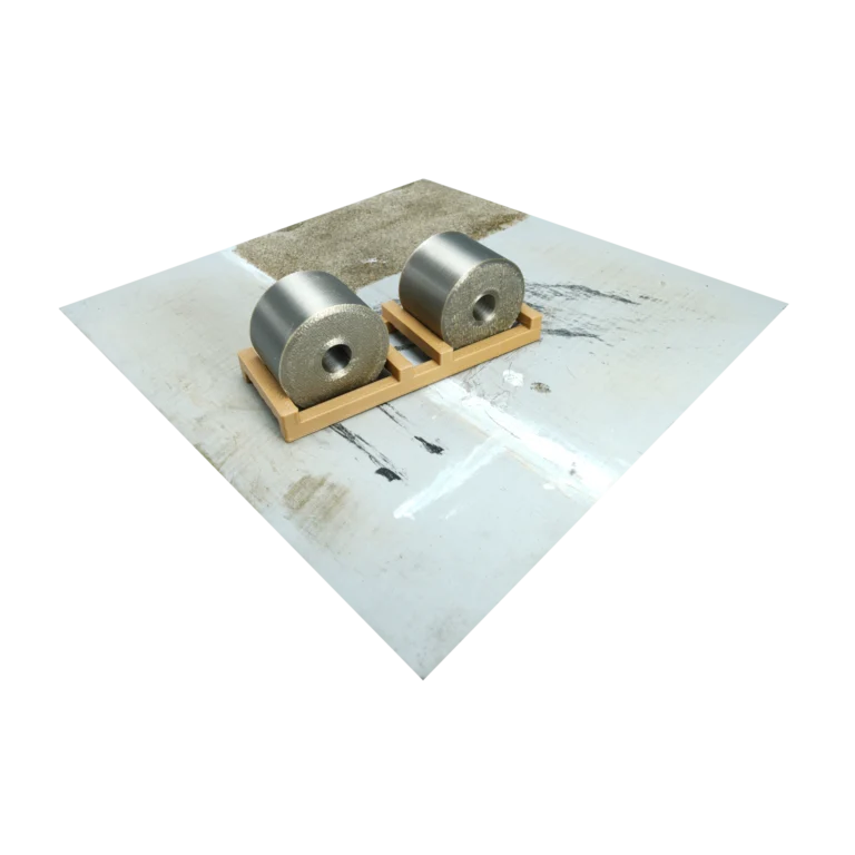 Spur H0 Bronze Coils in Transportgestell
