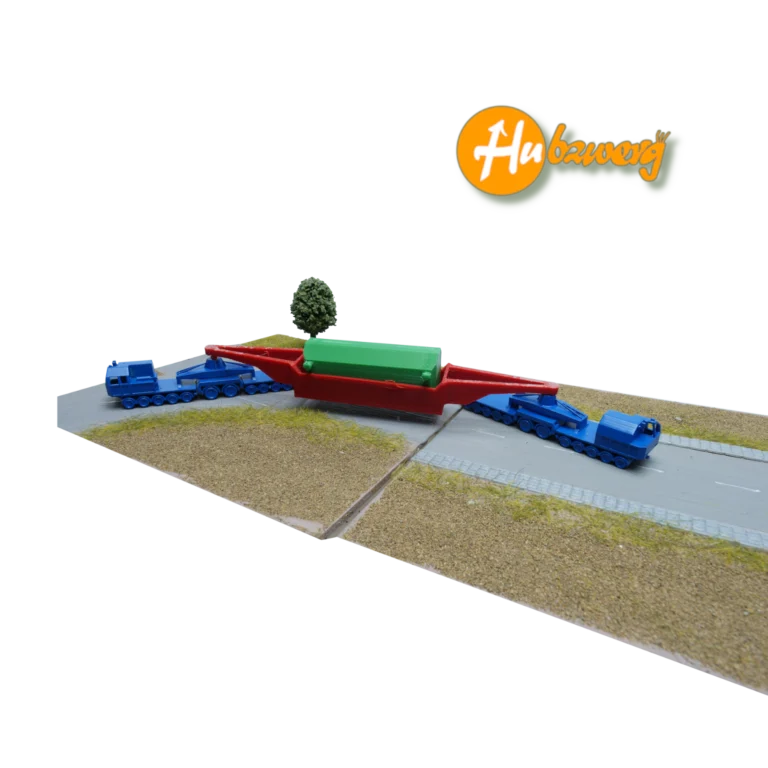 Spur N Heuler Set Schwertransport