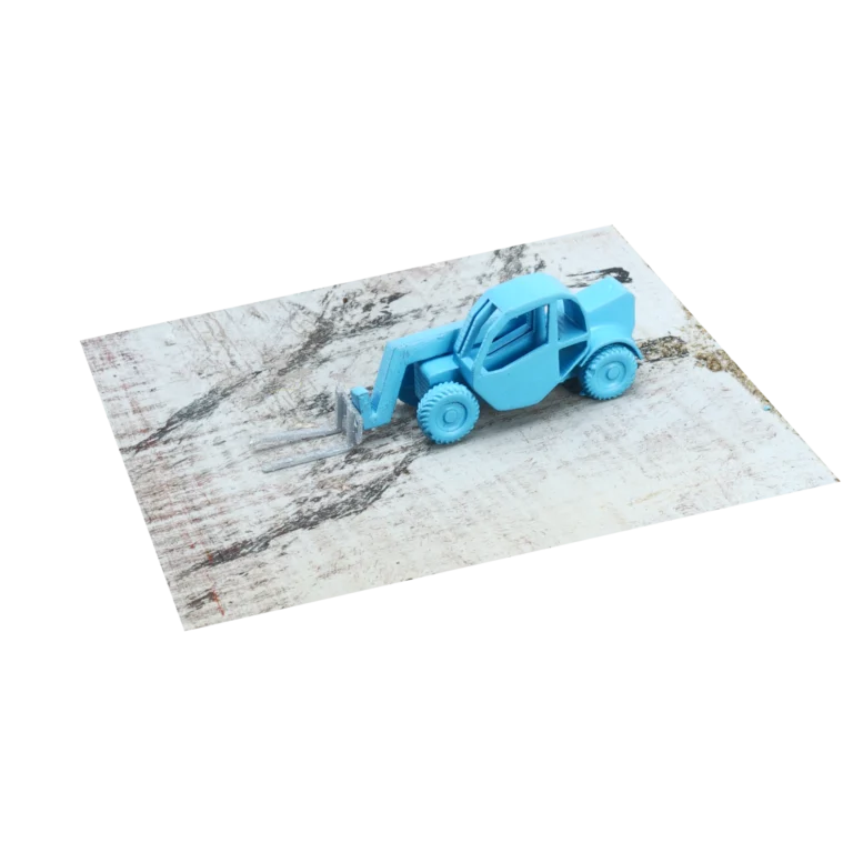 Spur N Telekopstapler blau