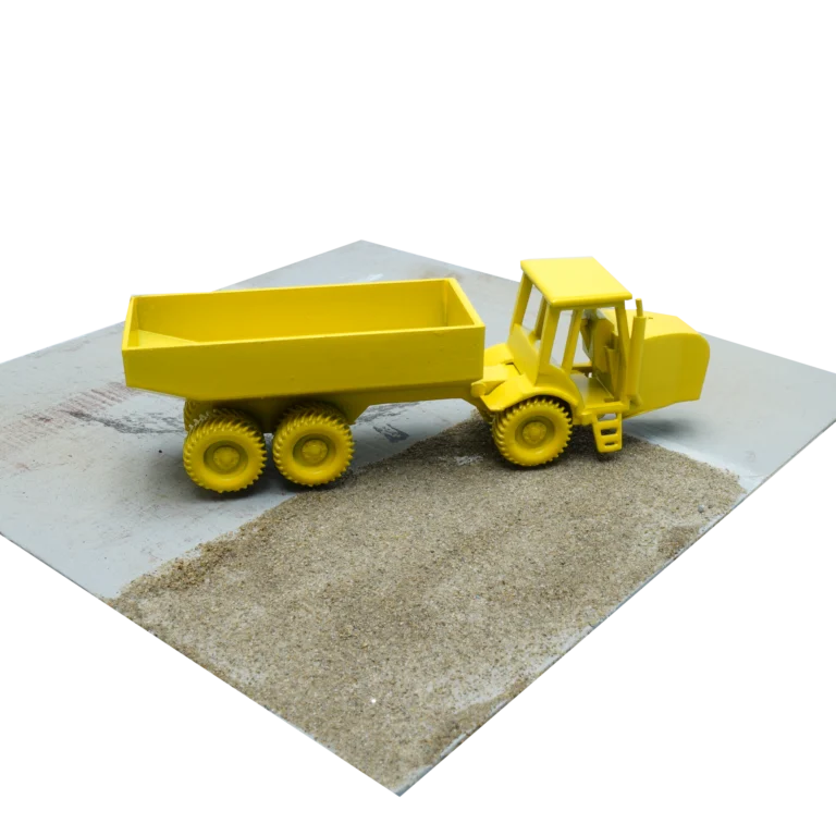 Spur TT Dumper gelb