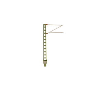 Spur TT Oberleitung einseitig Mast 7m