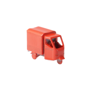 Spur H0 Dreirad LKW Planenaufbau rot