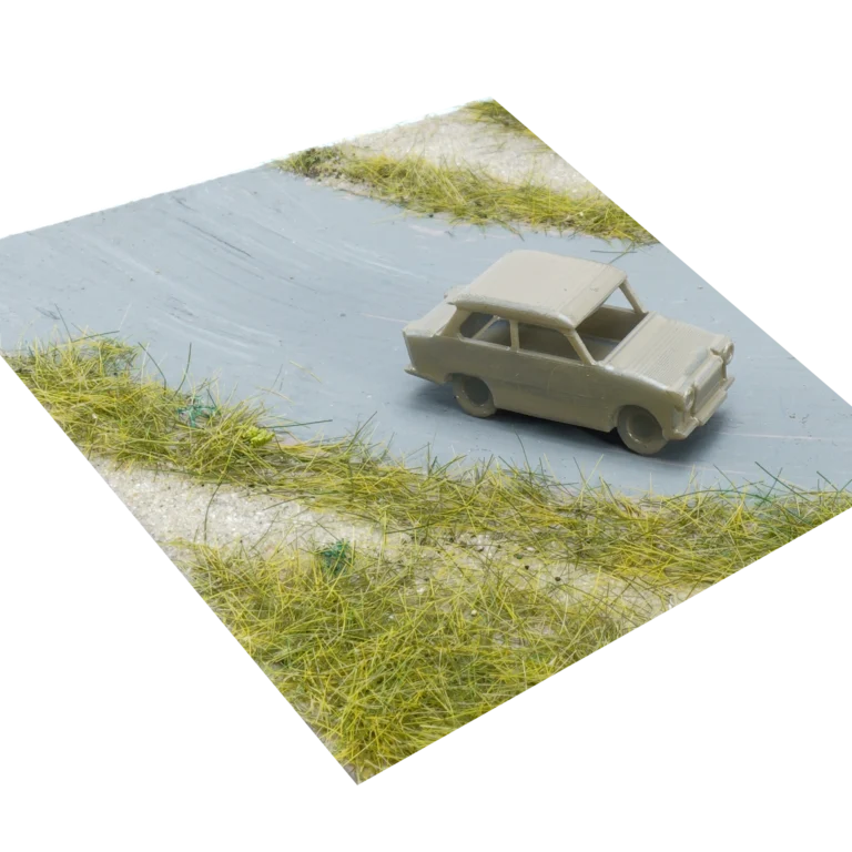 Spur H0 Trabant graubeige