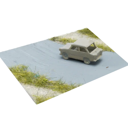 Spur H0 Trabant graubeige heck