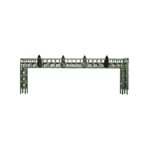 Spur TT Signalbrücke viergleisig mit Ausfahrtsignal