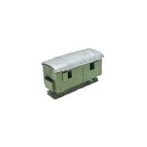 Spur Z Bauwagen zweiachsig grün