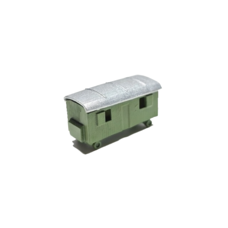 Spur Z Bauwagen zweiachsig grün