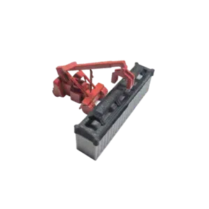 Spur Z Reach Stacker rot mit Container